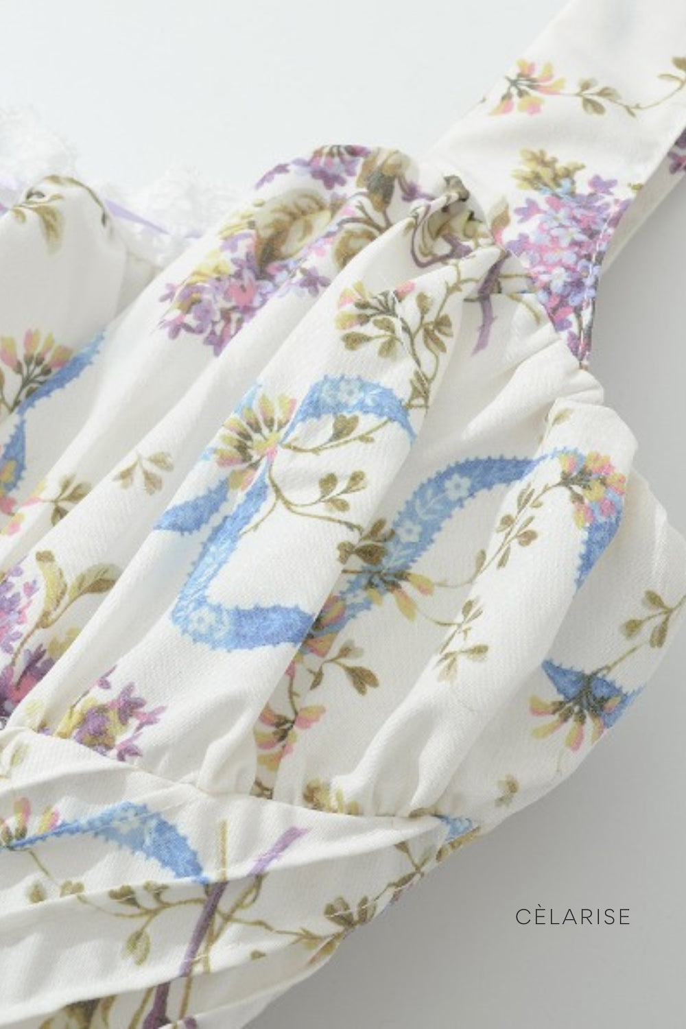 Celarise Addison Cicekli Dantelli Mini Elbise | 2734 | 2735 | 2736 | 2737