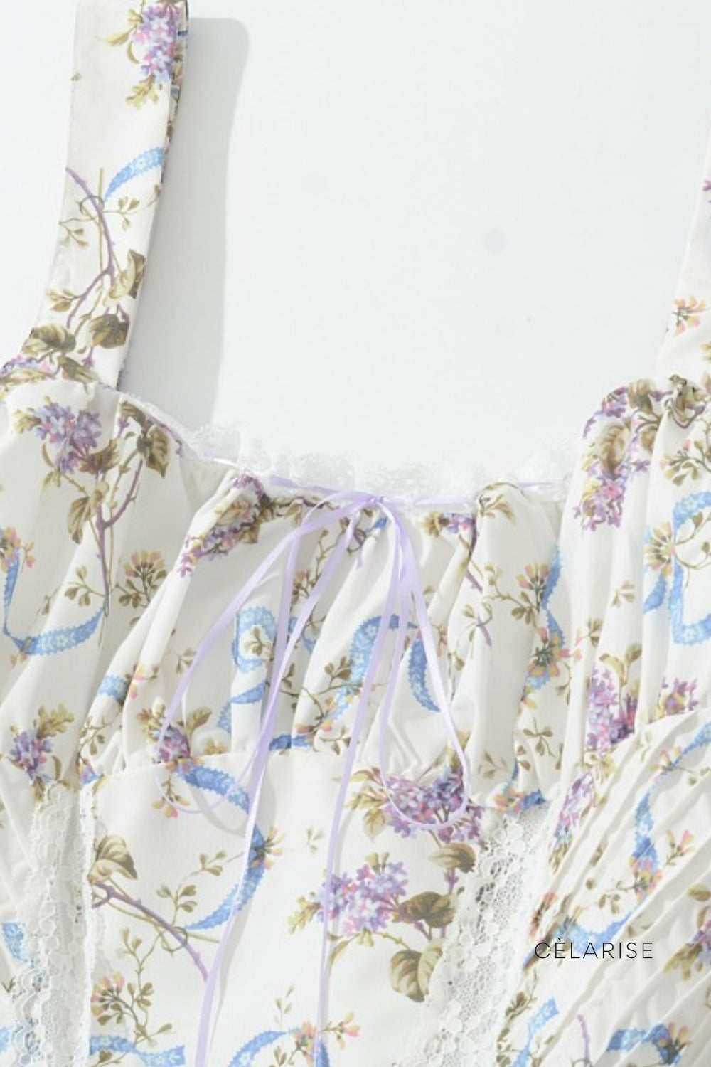 Celarise Addison Cicekli Dantelli Mini Elbise | 2734 | 2735 | 2736 | 2737