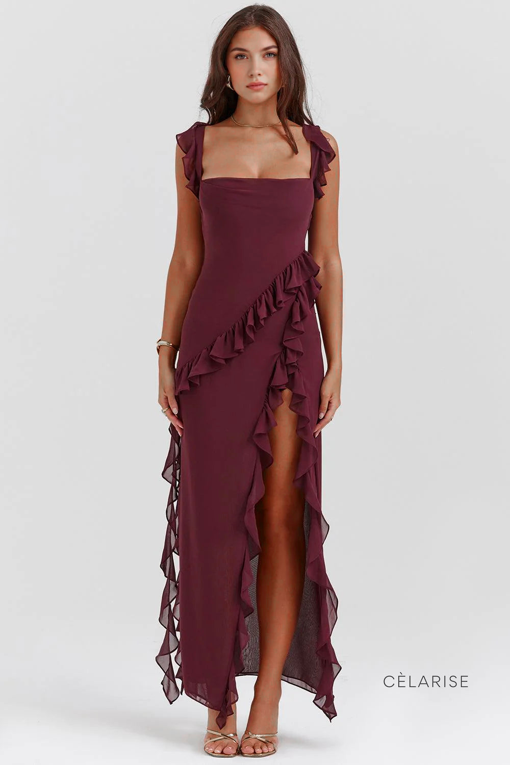 Celarise Amyah Askili Yirtmacli Uzun Elbise | 3051 | 3052 | 3053 | 3054 | 3055