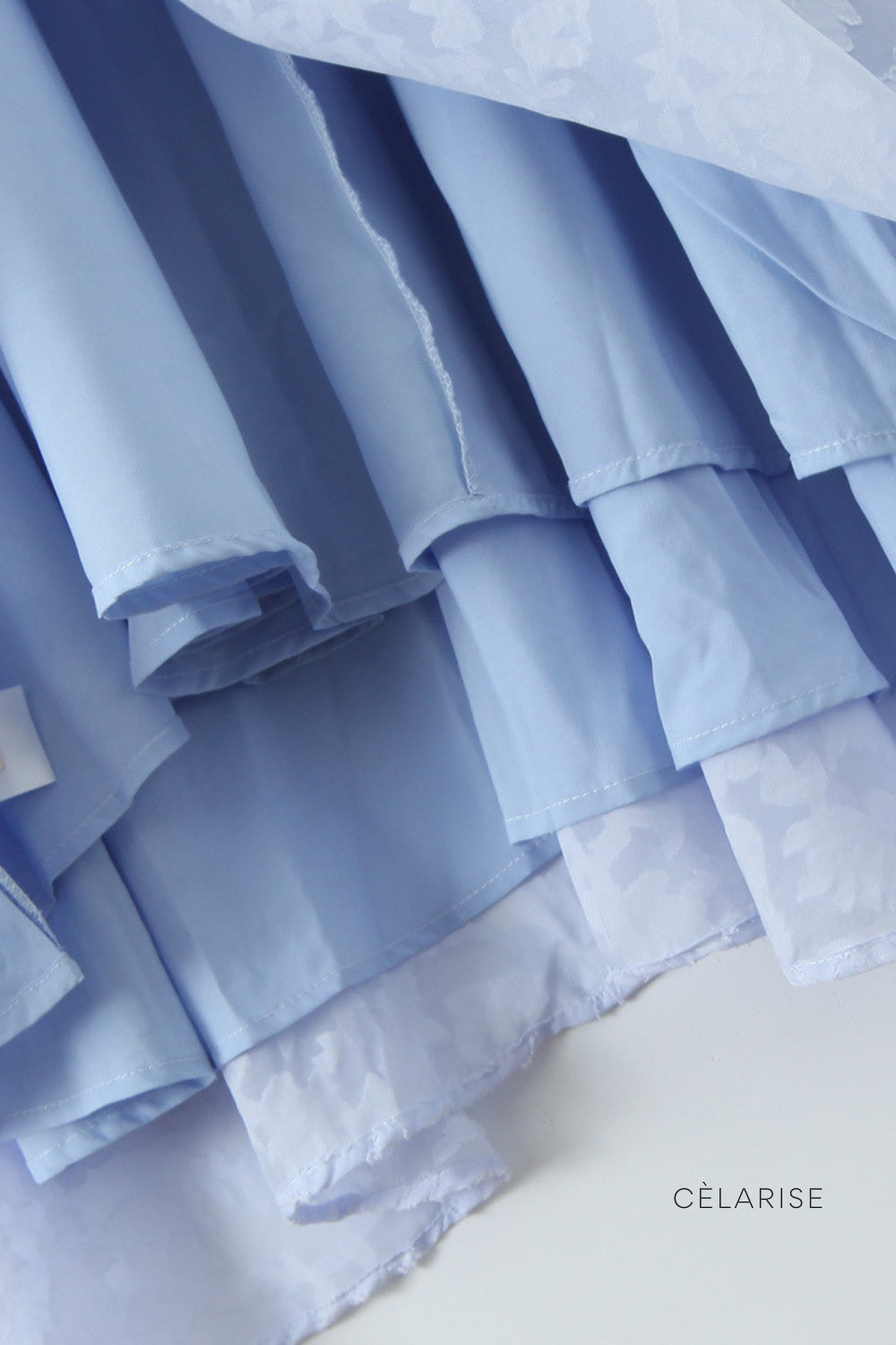 Celarise Ann Halter Midi Elbise | Azul floral-PP | Azul floral-P | Azul floral-M | Azul floral-G