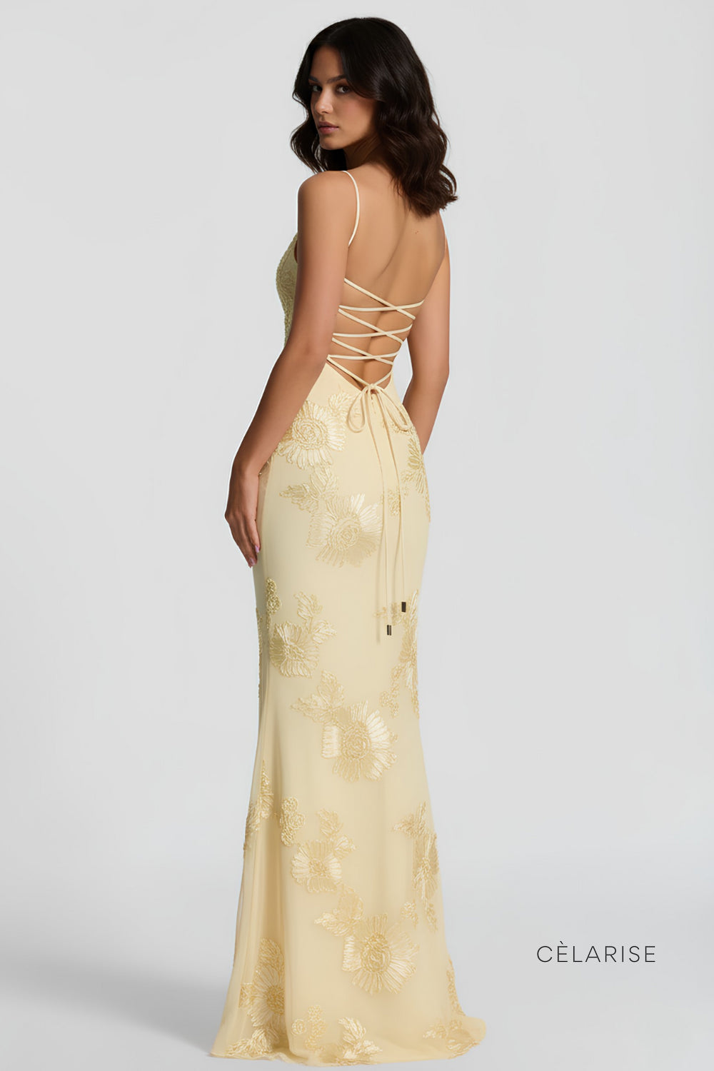 Celarise Anslee Flora Korseli Maxi Elbise | Sari-PP | Sari-P | Sari-M | Sari-G