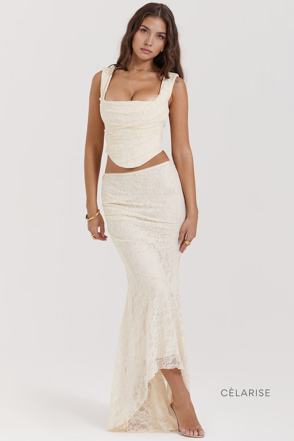 Celarise Aryn Dantel Korse Mini Etek Takimi | 521 | 522 | 523 | 524