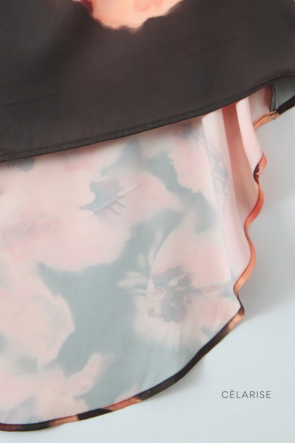 Celarise Braxton Zarif Dantelli Uzun Elbise | Preto-PP | Preto-P | Preto-M | Preto-G