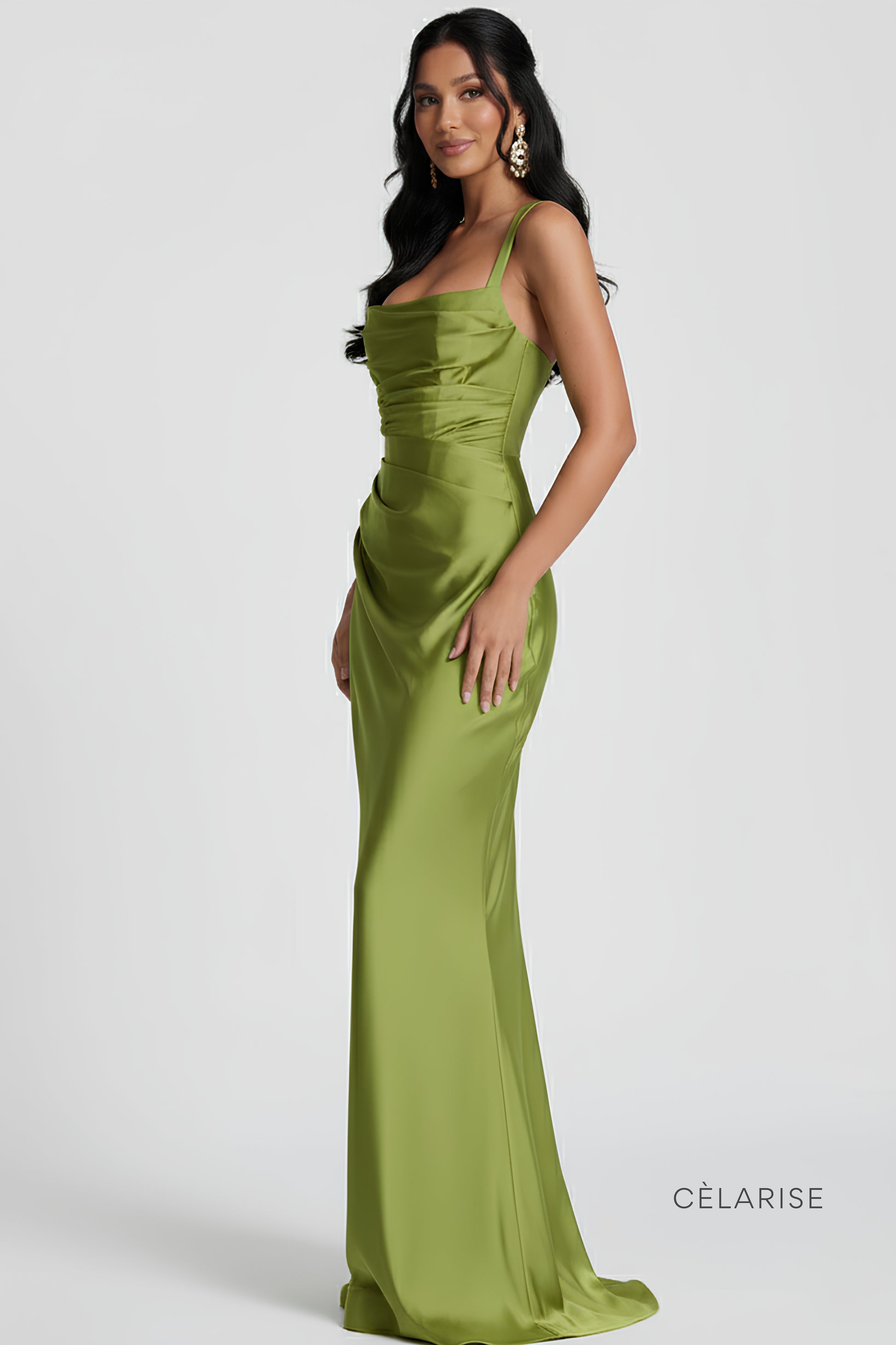 Celarise Camelia Korset Detayli Mini Elbise | Yesil-PP | Yesil-P | Yesil-M | Yesil-G