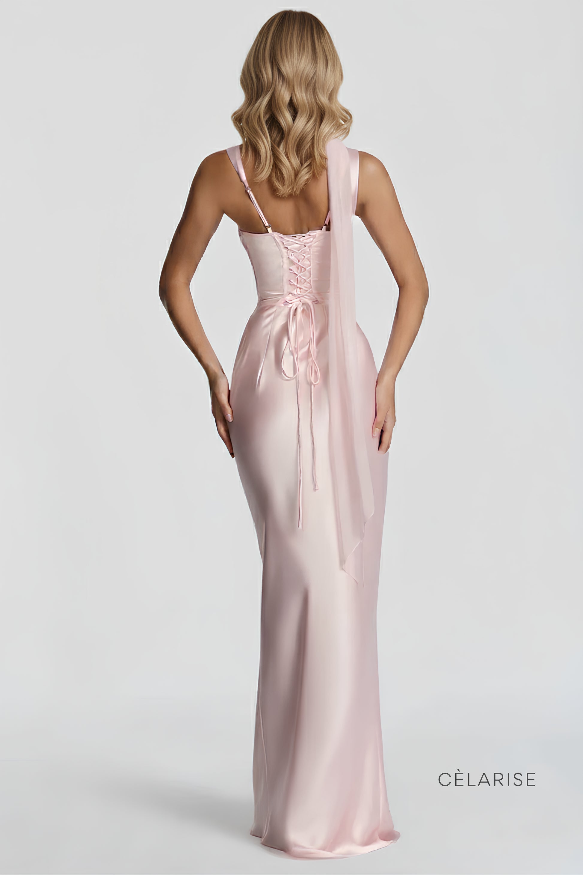 Celarise Camelia Korset Detayli Mini Elbise | Pembe-PP | Pembe-P | Pembe-M | Pembe-G