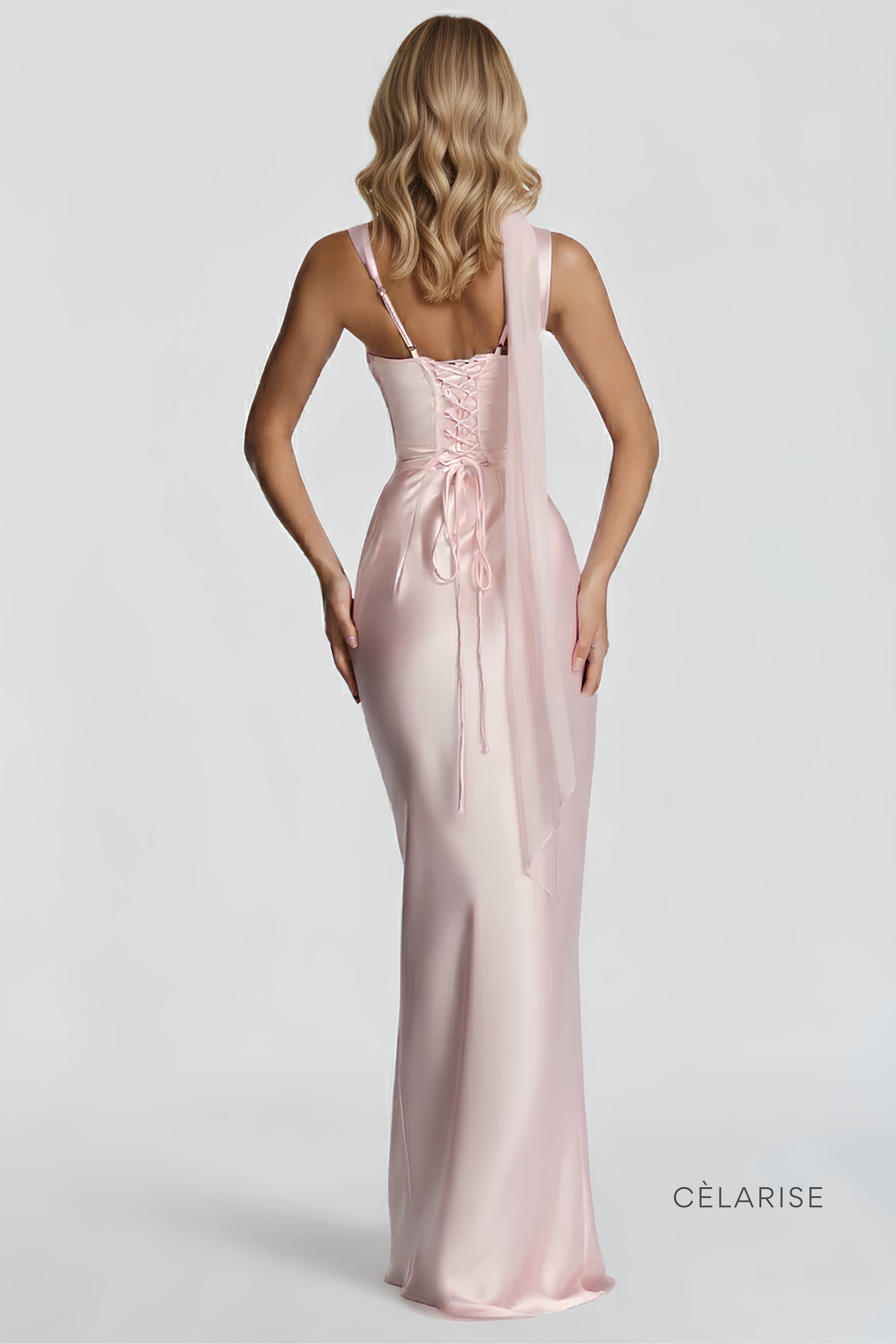 Celarise Camelia Korset Detayli Mini Elbise | Pembe-PP | Pembe-P | Pembe-M | Pembe-G