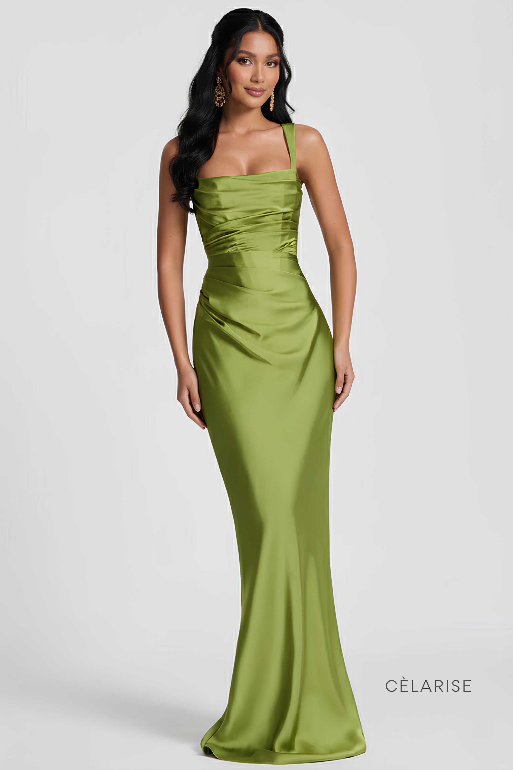 Celarise Camelia Korset Detayli Mini Elbise | Yesil-PP | Yesil-P | Yesil-M | Yesil-G