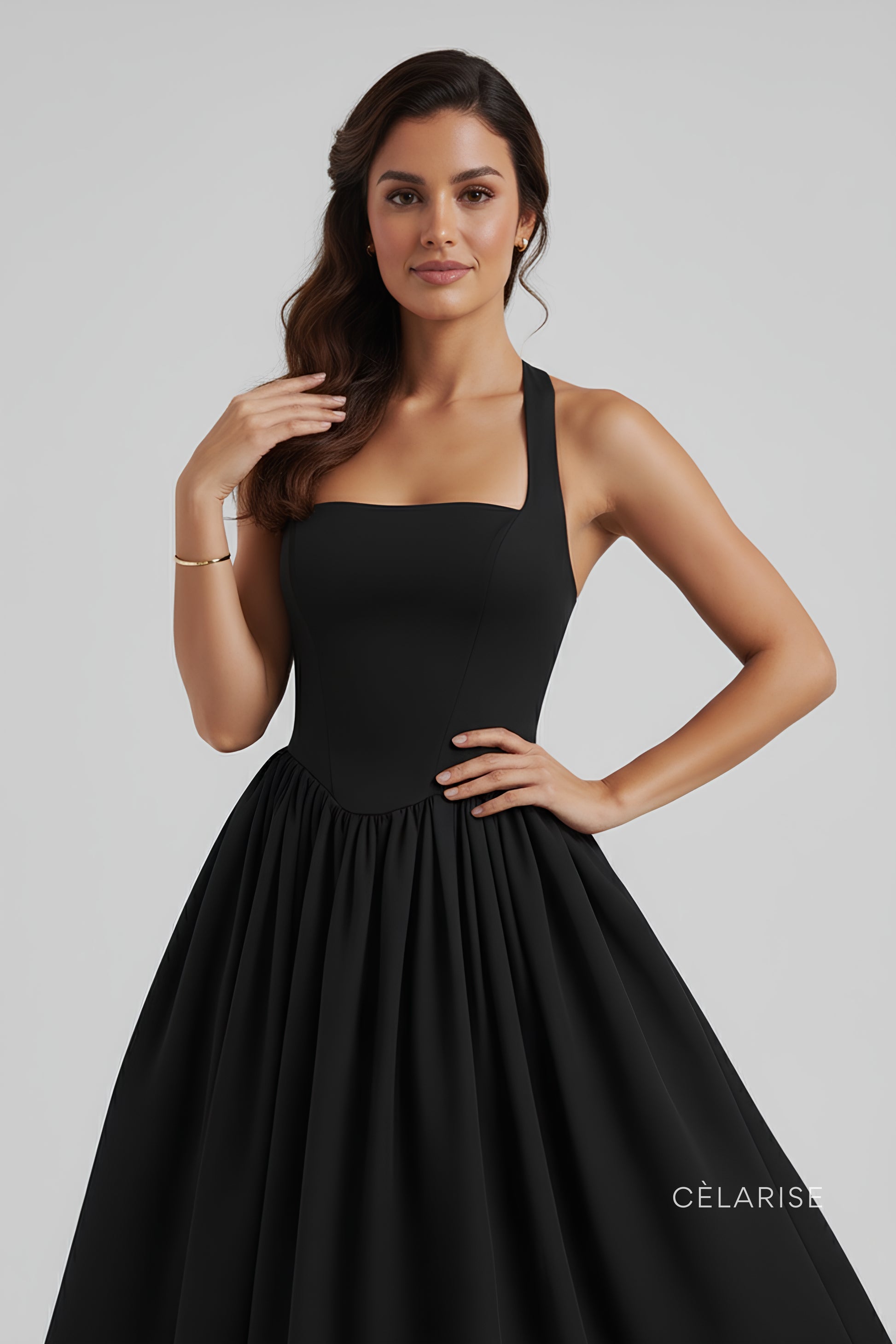 Celarise Cristel Zarif Modelleyici Midi Elbise | Vermelho-PP | Vermelho-P | Vermelho-M | Vermelho-G