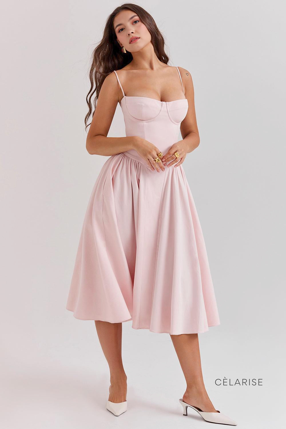 Celarise Genavieve Korse Kesimli Mini Elbise | Siyah-PP | Siyah-P | Siyah-M | Siyah-G | Siyah-GG