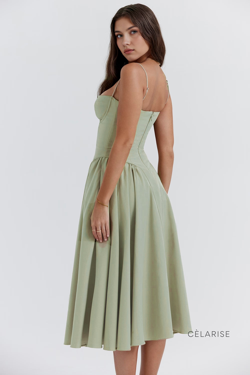 Celarise Genavieve Korse Kesimli Mini Elbise | Siyah-PP | Siyah-P | Siyah-M | Siyah-G | Siyah-GG