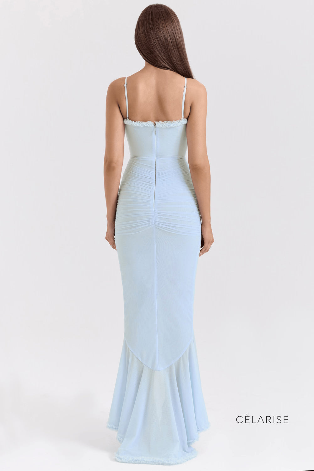 Celarise Giovanna Boyun Dekolteli Maxi Elbise | Lila-PP | Lila-P | Lila-M | Lila-G