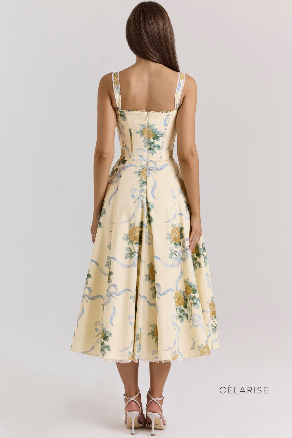 Celarise Grace Dantelli Bustiyer Mini Elbise | Abacaxi-PP | Abacaxi-P | Abacaxi-M | Abacaxi-G | Abacaxi-GG