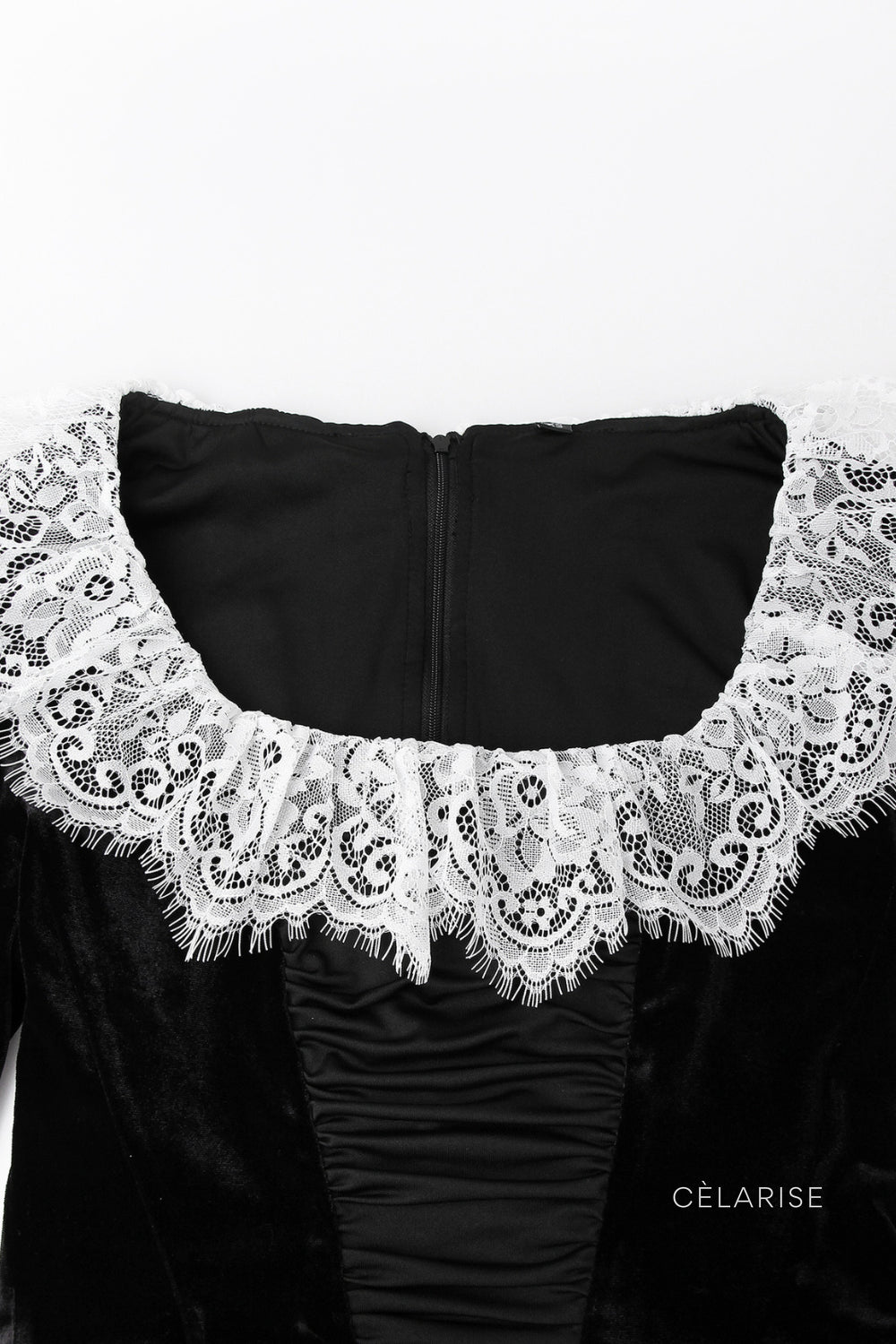 Celarise Haisley Kadife Korse Ust | Preto-PP | Preto-P | Preto-M | Preto-G