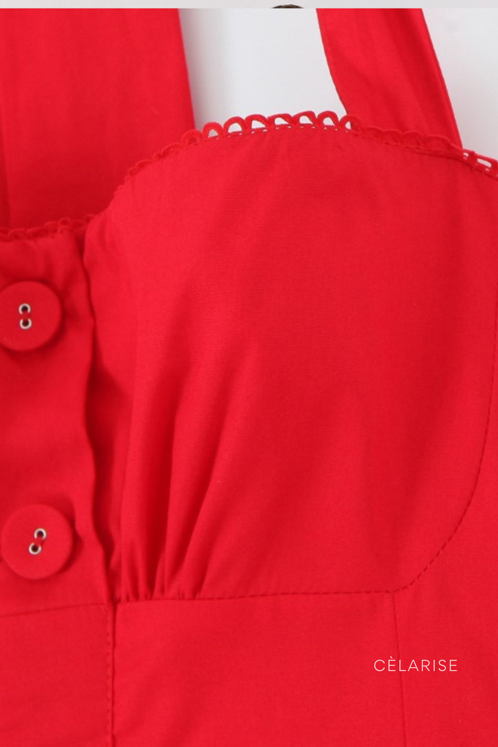 Celarise Jacklynn Buzgulu Halter Midi Elbise | Lil-s-PP | Lil-s-P | Lil-s-M | Lil-s-G