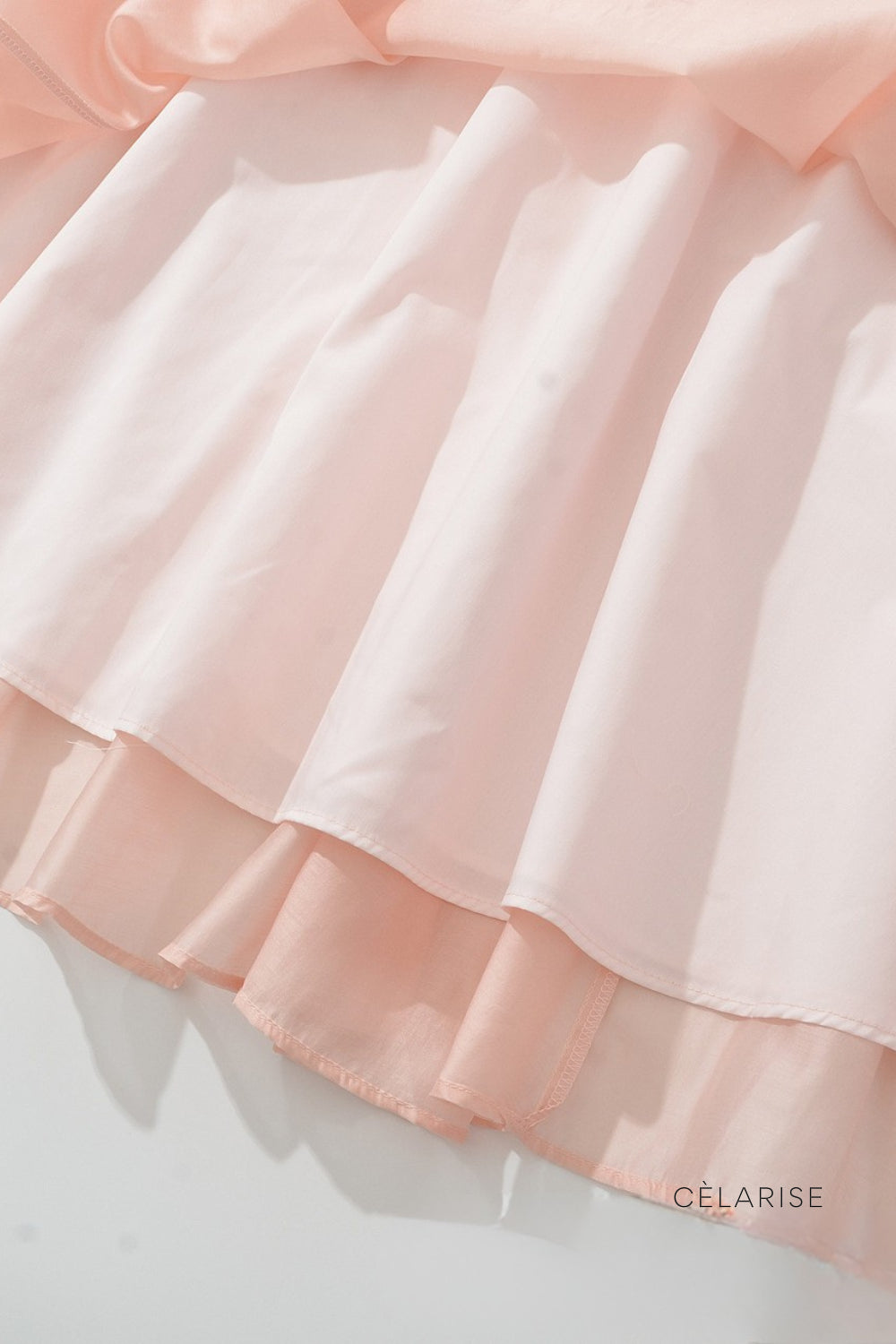 Celarise Julie Dar Kesim Midi Elbise | Pembe-PP | Pembe-P | Pembe-M | Pembe-G