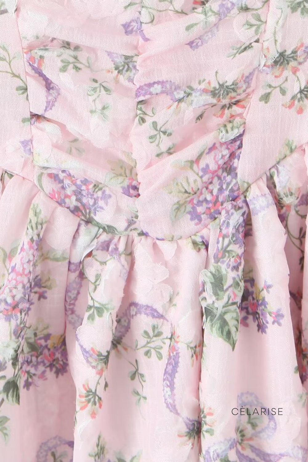 Celarise Kyiah Buzgulu Tul Mini Elbise | Rosa-PP | Rosa-P | Rosa-M | Rosa-G