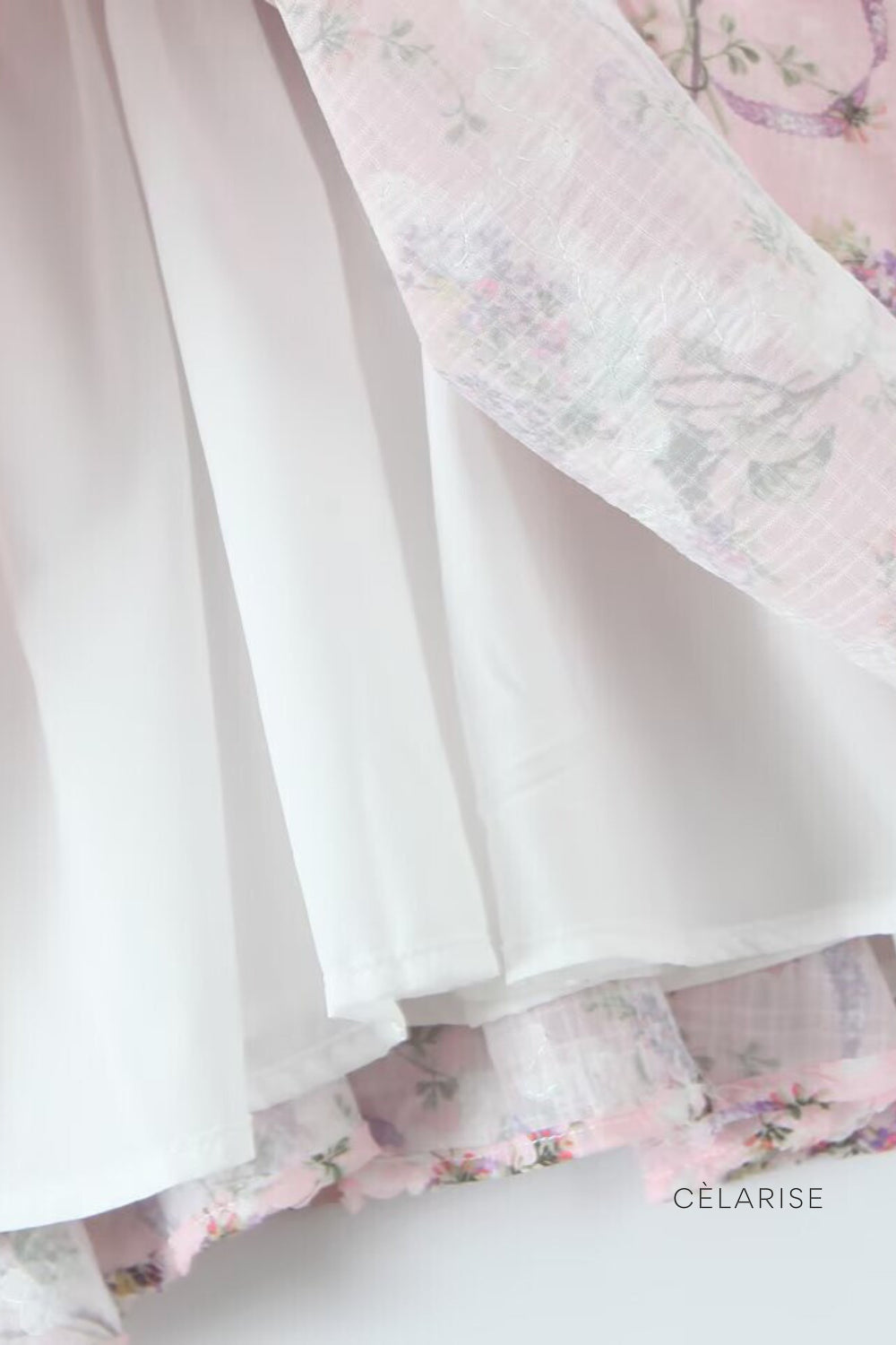 Celarise Kyiah Buzgulu Tul Mini Elbise | Rosa-PP | Rosa-P | Rosa-M | Rosa-G