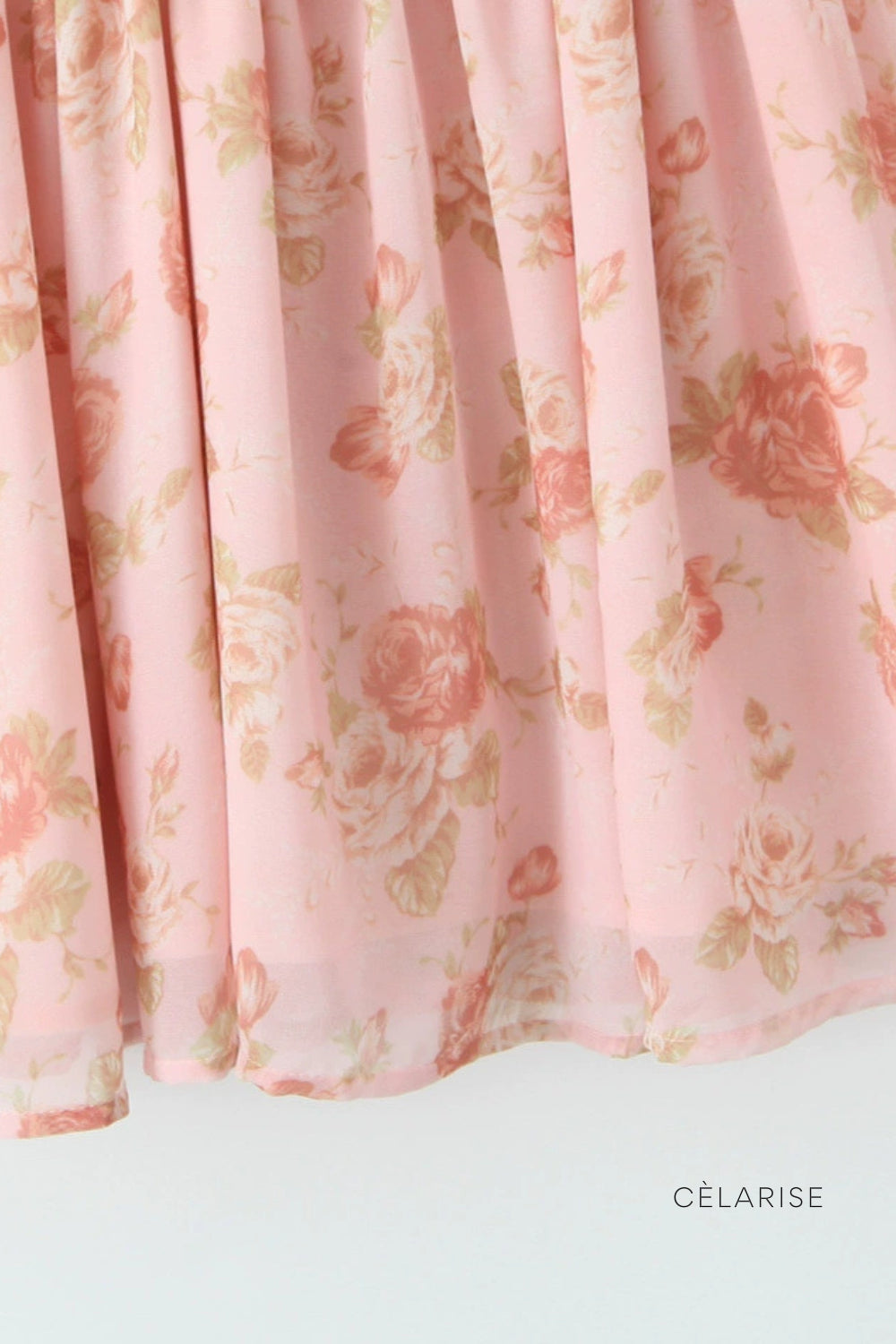 Celarise Laiya Balon Kol Tul Mini Elbise | Rosa-PP | Rosa-P | Rosa-M | Rosa-G