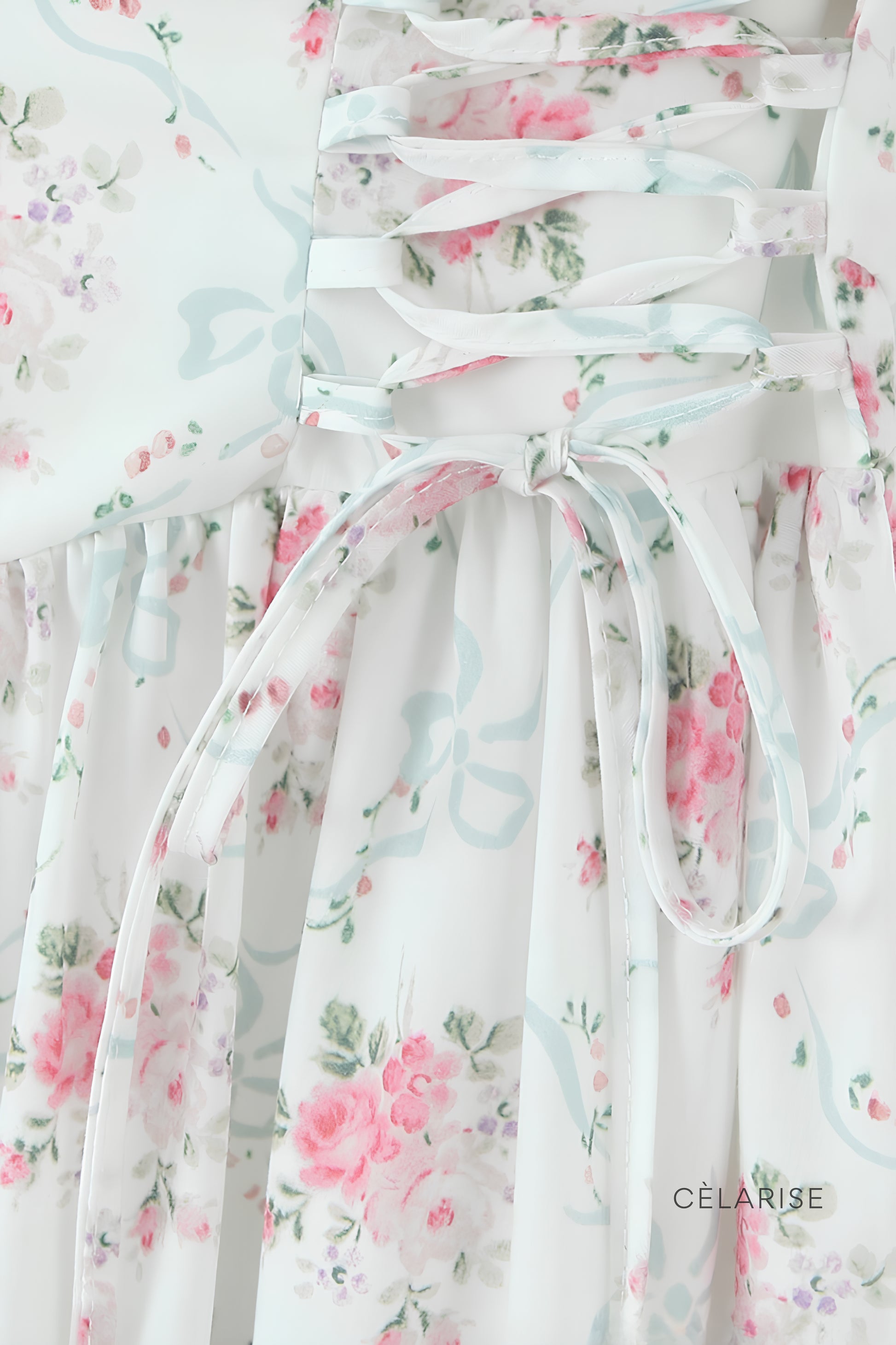 Celarise Lexi Cicekli Buzgulu Elbise | Cicekli-PP | Cicekli-P | Cicekli-M | Cicekli-G