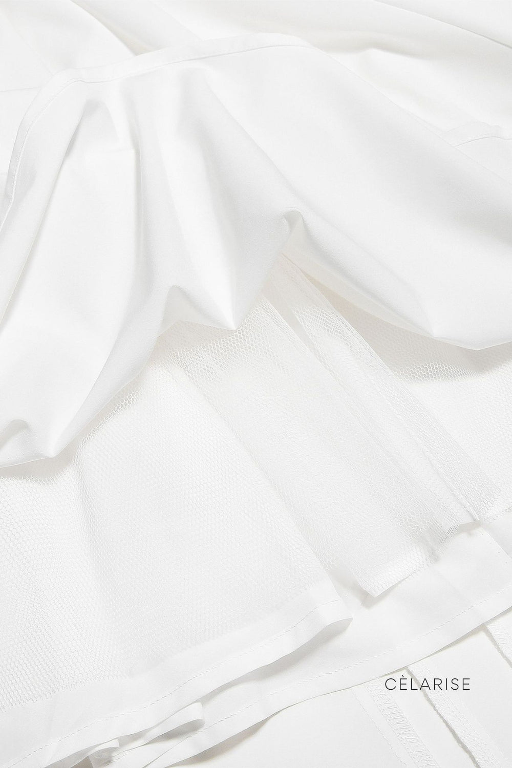 Celarise Marlene Baglamali Yaka Mini Elbise | Kirmizi-PP | Kirmizi-P | Kirmizi-M | Kirmizi-G