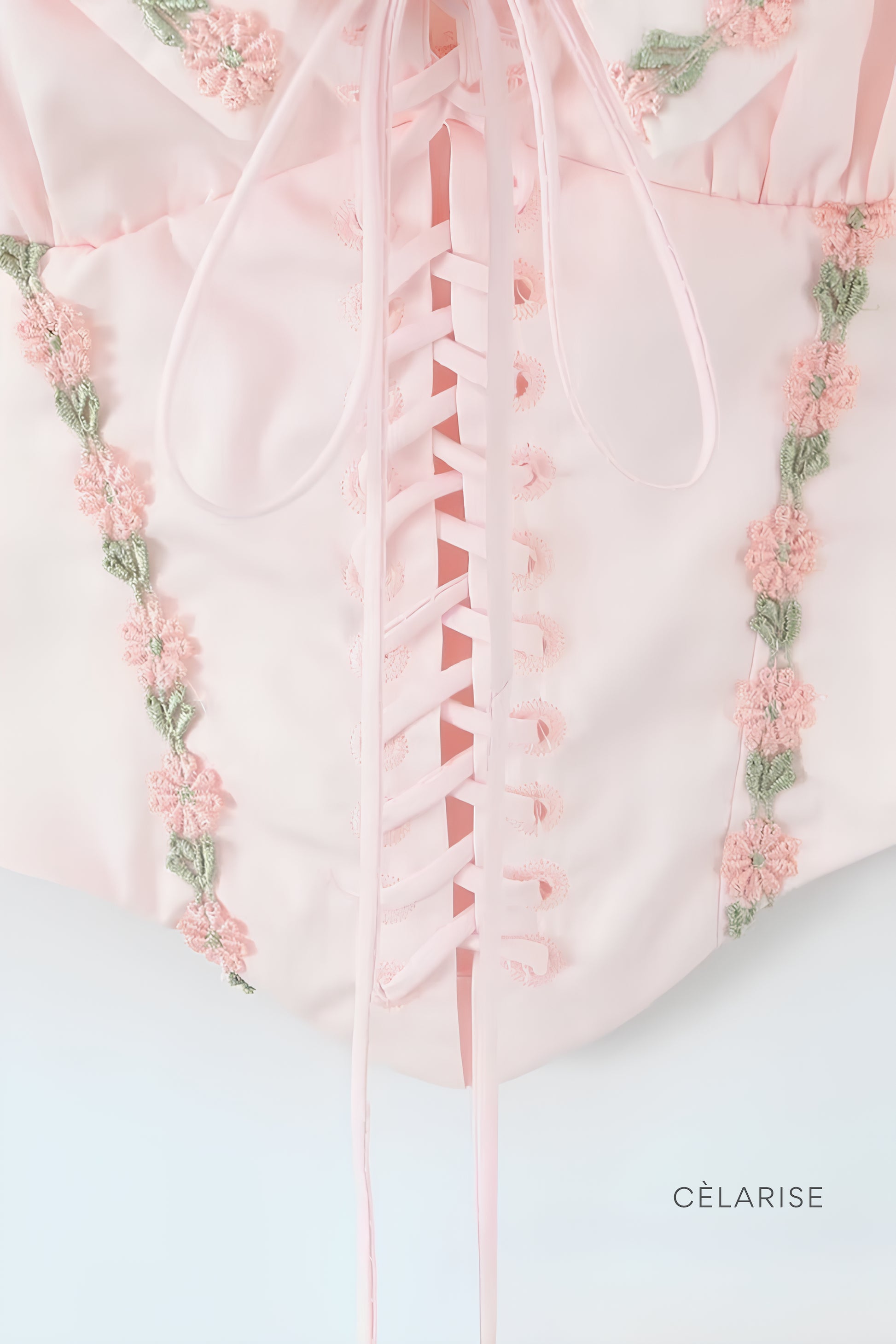 Celarise Meklit Bagcikli Korse Ust | Pembe-PP | Pembe-P | Pembe-M | Pembe-G