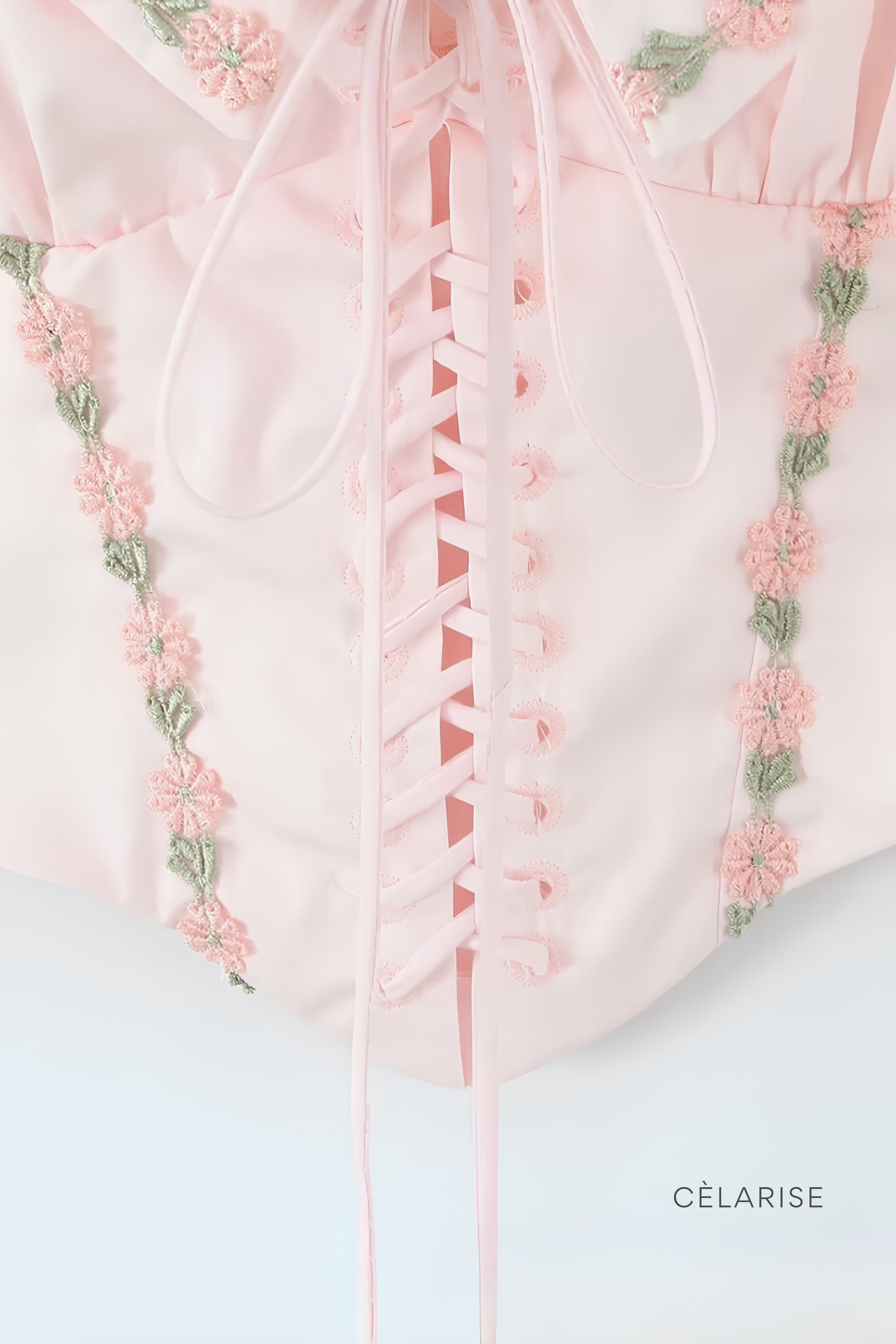 Celarise Meklit Bagcikli Korse Ust | Pembe-PP | Pembe-P | Pembe-M | Pembe-G