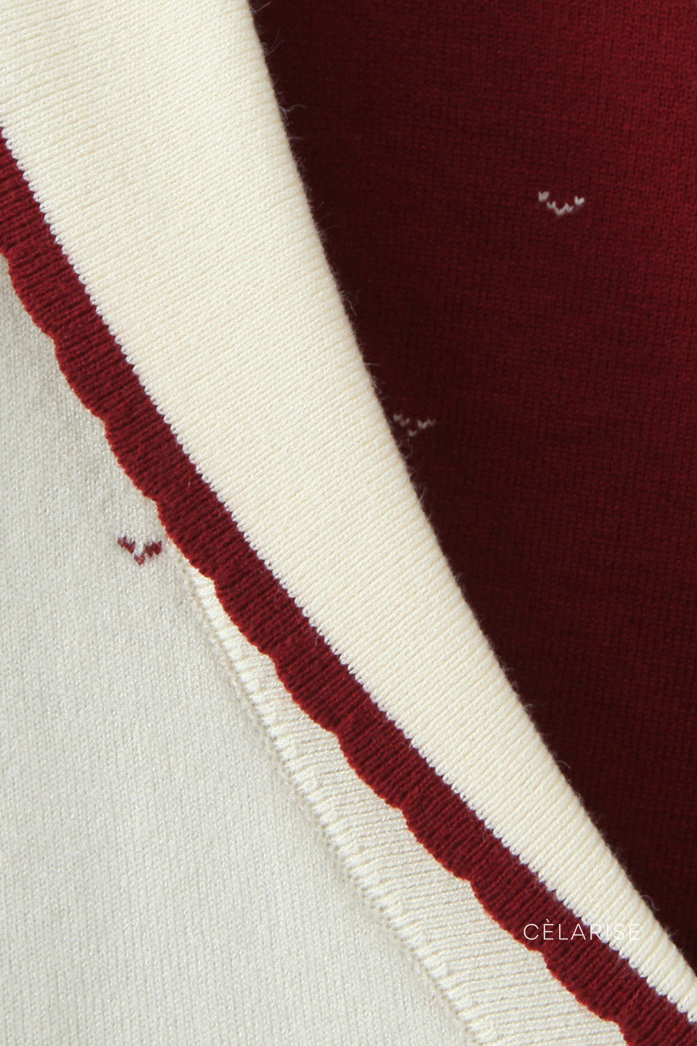 Celarise Mina Zarif Dokulu Triko Hirka | Krem-PP | Krem-P | Krem-M | Krem-G