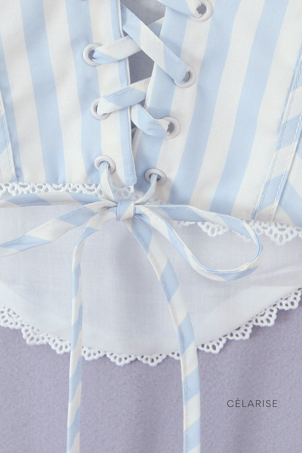 Celarise Myanna Baglamali Korse Bustiyer | Azul beb-PP | Azul beb-P | Azul beb-M | Azul beb-G