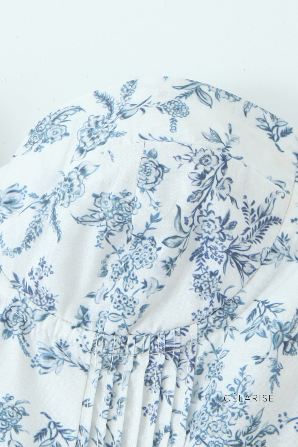 Celarise Tova Cicekli Korseli Mini Elbise | Cicekli mavi-PP | Cicekli mavi-P | Cicekli mavi-M | Cicekli mavi-G
